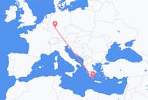 Flyg från Kythera, Grekland till Frankfurt, Tyskland