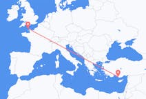 Flights from Alderney, Guernsey to Gazipaşa, Turkey
