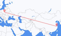 Flyreiser fra Wuxi, til Radom