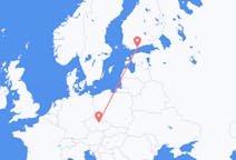 Fly fra Pardubice til Helsingfors
