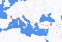 出发地 法国卡斯特尔目的地 土耳其馬拉蒂亞的航班