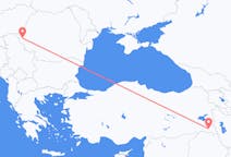 Fly fra Hakkâri til Timișoara