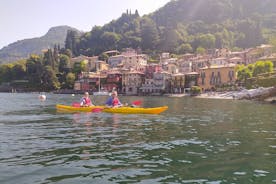 Kajak tur til Varenna, ved Comosøen