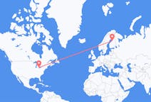 Flights from Windsor, Canada to Oulu, Finland