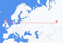 Flights from Kemerovo, Russia to Edinburgh, the United Kingdom