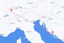 Flyreiser fra Split, Kroatia til Bern, Sveits