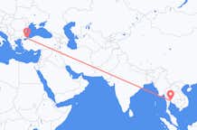 Flyreiser fra Bangkok, til Istanbul
