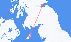 Flyg från Skottland till Isle of Man