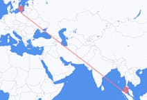 印度尼西亚出发地 棉蘭飞往印度尼西亚飞往格但斯克的航班