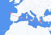 Flyreiser fra Vigo, Spania til Khania, Hellas