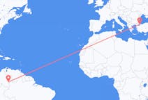 Flights from Mitú, Colombia to Istanbul, Turkey