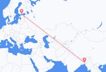 Flights from from Agartala to Helsinki