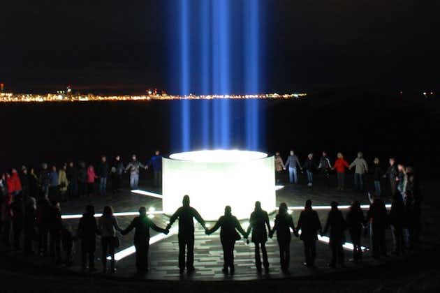 Imagine Peace Tower - till minne av John Lennon | Vandring på ön Videy