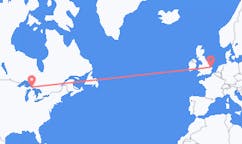 Flights from Sault Ste. Marie, Canada to Norwich, the United Kingdom
