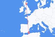 Flyrejser fra Oran, Algeriet til Edinburgh, Skotland