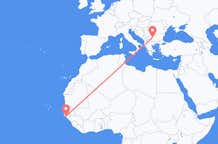 Flyrejser fra Bissau til Sofia