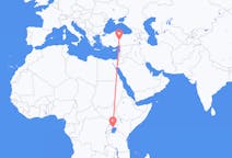 Flyrejser fra Entebbe, Uganda til Kayseri, Tyrkiet