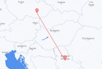 Flüge von Brünn, Tschechien nach Belgrad, Serbien