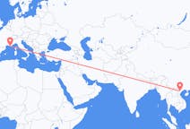 Flyrejser fra Hanoi til Toulon
