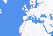 Flights from Freetown, Sierra Leone to Oslo, Norway