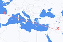 Flyreiser fra Najaf, Irak til Bilbao, Spania