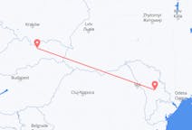 Vluchten van Poprad naar Chisinau