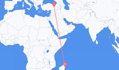 Flyreiser fra Île Sainte-Marie, Madagaskar til Elazig, Tyrkia