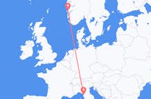 Flights from Pisa to Bergen