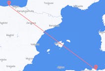 出发地 阿尔及利亚出发地 安纳巴目的地 西班牙桑坦德的航班