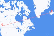เที่ยวบิน จาก แคมลูฟส์, แคนาดา ไปยัง Akureyri, ไอซ์แลนด์