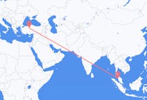 Flights from Penang, Malaysia to Ankara, Turkey