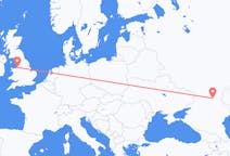 Fly fra Volgograd til Liverpool
