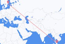 出发地 马来西亚出发地 哥打巴鲁目的地 瑞典斯德哥尔摩的航班