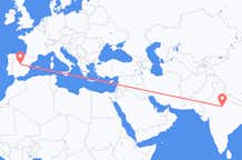 Flyrejser fra Gwalior til Madrid