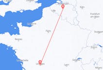 Flyg från Bryssel, Belgien till Limoges, Frankrike