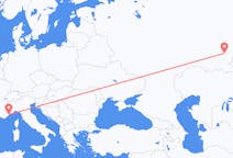 Flights from Magnitogorsk, Russia to Nice, France