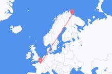 Loty z Kirkenes, Norwegia z Paryż, Francja