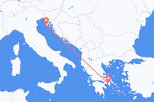 Vuelos de Pula, Croacia a Atenas, Grecia