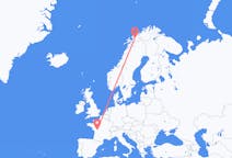 Flights from Poitiers, France to Andselv, Norway