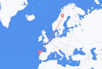 Flights from Porto, Portugal to Vilhelmina, Sweden