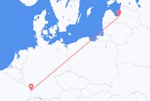 Flyg från Riga, Lettland till Strasbourg, Frankrike