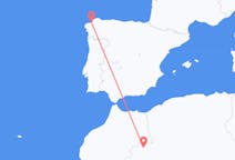 Vluchten van Béchar naar A Coruña