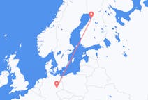 Fly fra Oulu til Leipzig
