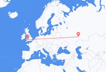 Flyrejser fra Samara, Rusland til Cardiff, Wales