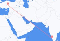 Vluchten van Kozhikode naar Nevşehir