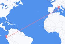 Flights from Talara, Peru to Figari, France