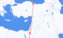 Flyg från Akaba till Tokat