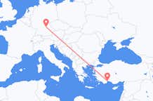 Lennot Antalyasta Nürnbergiin