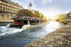 Sightseeingkryssning på Seinefloden i Paris med kommentarer av Bateaux Parisiens