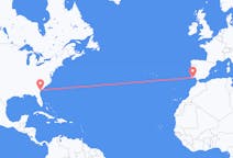 Flyg från Savann, USA till Faro, Portugal